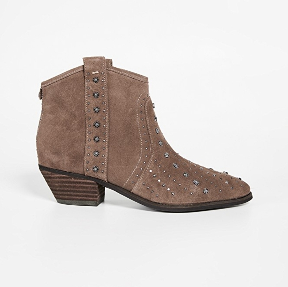 Western Inspired Studded Sam Edelman Booties - Picture 4 of 9